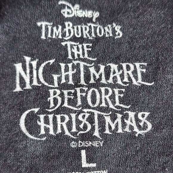Disney Tim Burtons The Nightmare Before Christmas T-Shirt L - Picture 4 of 8